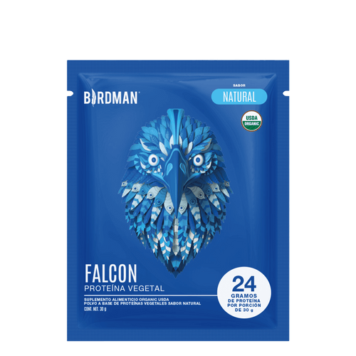 Falcon Protein Natural 12 Pack Sobres pack