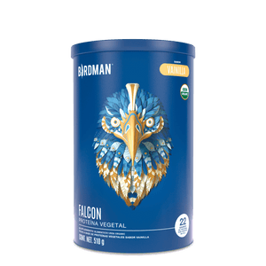 Falcon Protein: Proteína Vegana Orgánica en Polvo - Vainilla 510 g