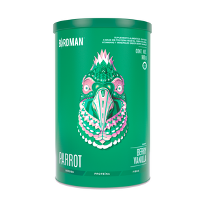Parrot Greens & Protein Proteína en Polvo con Verdes & Vitaminas - Berry Vainilla 900 g