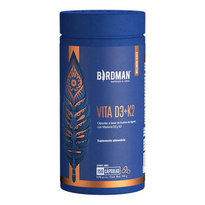 Vitamina D3 + K2 - 150 Porciones