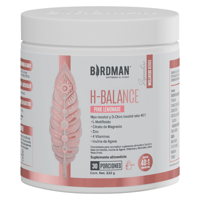 H-Balance: Inositol con Magnesio y Vitaminas - Pink Lemonade - 222g