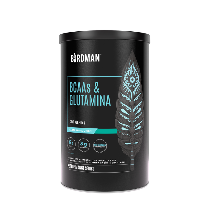 BCAAs & Glutamina Mora - Limón 405 g