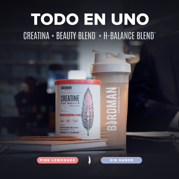 Creatine for Women - Sabor Pink Lemonade - 40 Porciones
