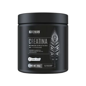 Creatina Monohidratada en Cápsulas - 50 Porciones - 250 Cápsulas