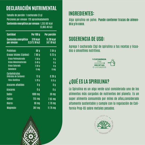 Spirulina 360 g