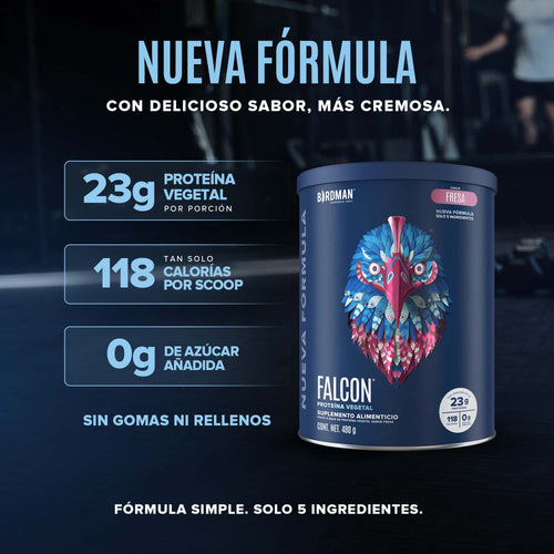 Falcon Protein - Nueva Fórmula - Fresa 480 g