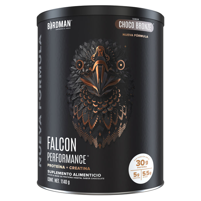 Falcon Performance Proteína en Polvo con Creatina & BCAAs - Choco Bronze 1.14 kg