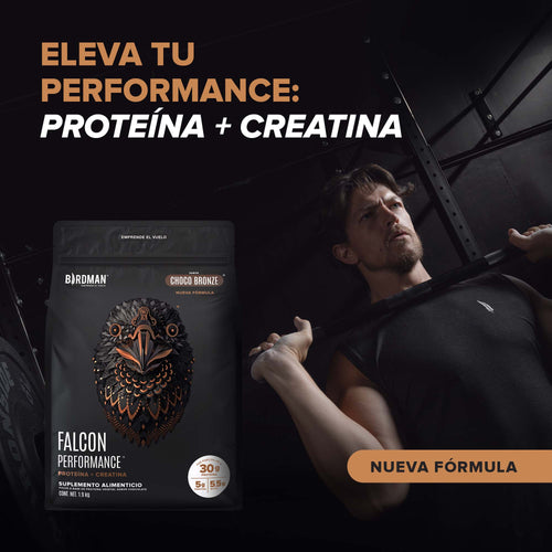 Falcon Performance Proteína en Polvo con Creatina & BCAAs - Choco Bronze 1.9 kg