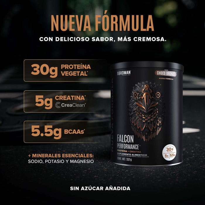 Falcon Performance - Nueva Fórmula - Choco Bronze - 552g