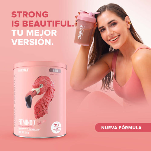 Fitmingo Protein Proteína en Polvo con Inositol & Vitaminas - Moka 510 g