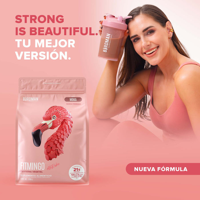 Fitmingo Protein Proteína en Polvo con Inositol & Vitaminas - Moka 1.7 kg