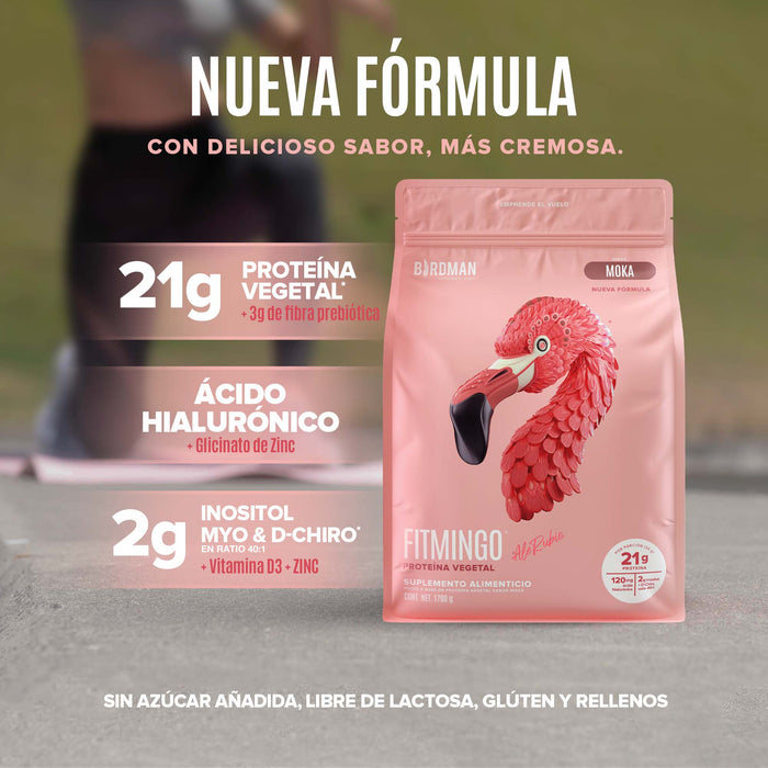 Fitmingo Protein Proteína en Polvo con Inositol & Vitaminas - Moka 1.7 kg