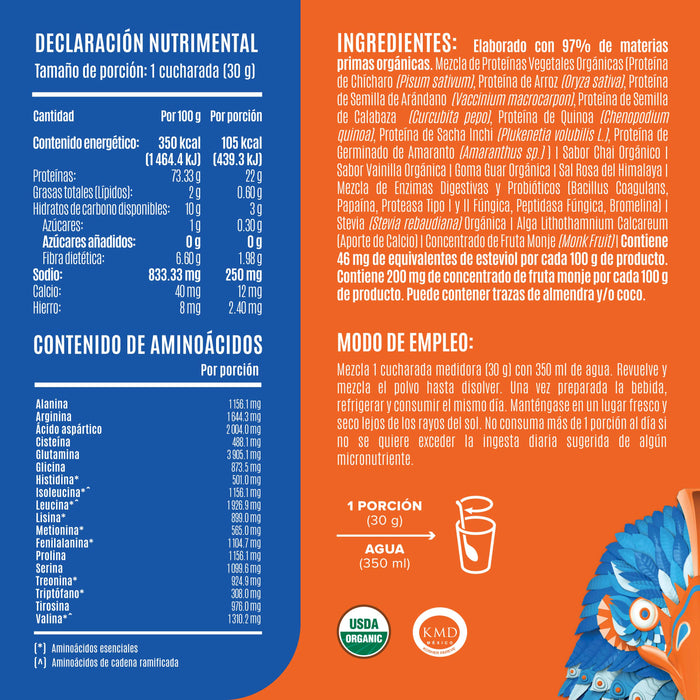 Falcon Protein Chai 1.17 kg - PACK