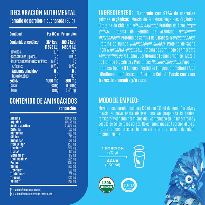 Falcon Protein Natural 12 Pack Sobres pack