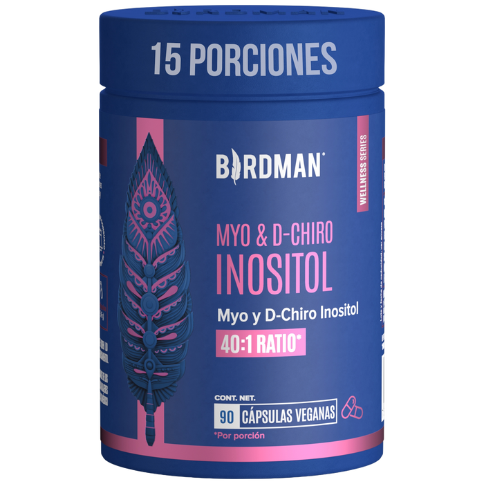 Myo & D-Chiro Inositol - 90 Cápsulas - 15 Porciones