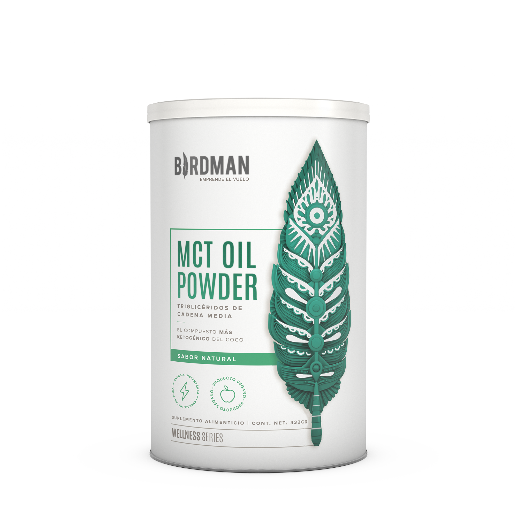 MCT Oil Powder Natural 432 g
