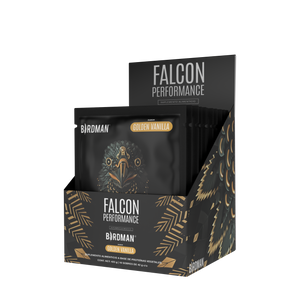 Falcon Performance Proteína en Polvo con Creatina & BCAAs - Golden Vanilla 10 Pack Sobres