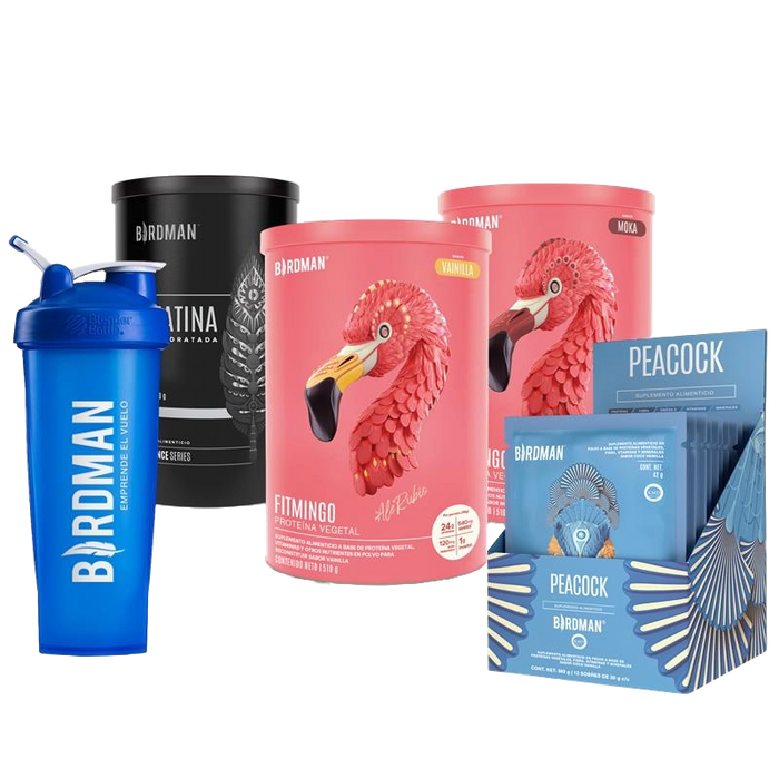 PINK PACK - Fitmingo + Peacock + Creatina Bundle