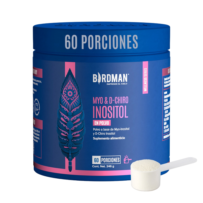 Myo & D-Chiro Inositol en Polvo - 60 Porciones - 246 g