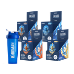 Travel Pack - 4pk Falcon Protein (48 Sobres) + Shaker bundle